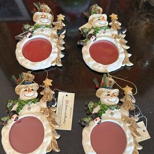 Home Interiors ornaments set of 4